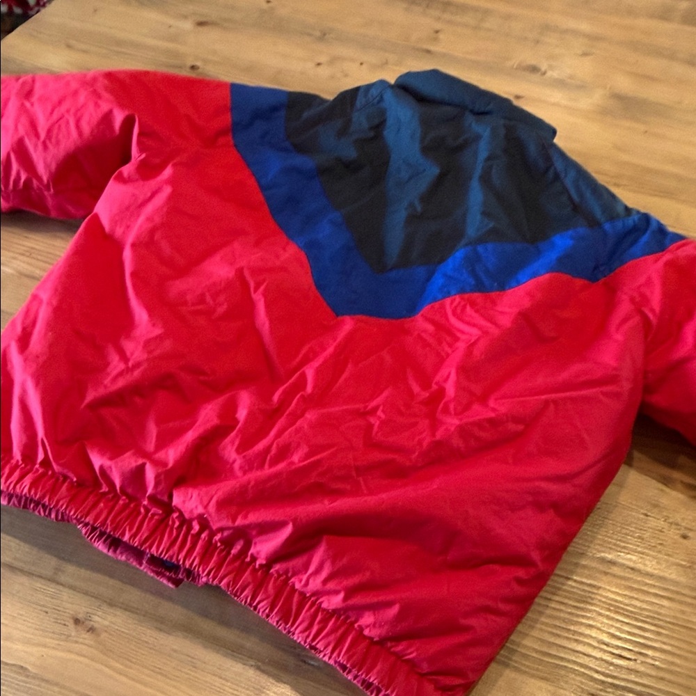 Vintage 80s 90s POLO Ralph Lauren Suicide Ski Down Puffer Jacket XL 100% COTTON - Picture 6 of 16